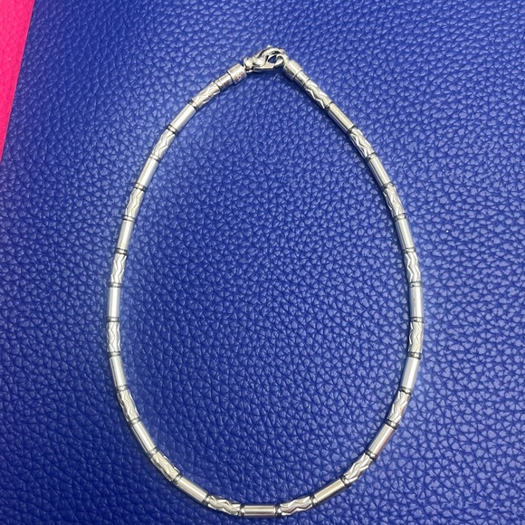 Tiffany & Co. Sterling Silver Aztec Carved Bead Necklace - Picture 6 of 11